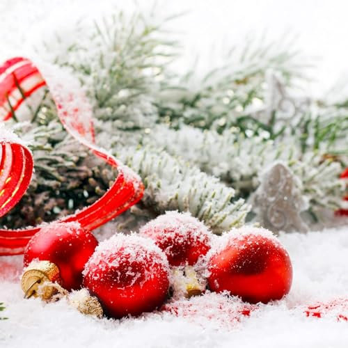 ELAELA Decoración de Nieve en Falso Polvo de Nieve Artificial Decoraciones para Árboles de Navidad 100g