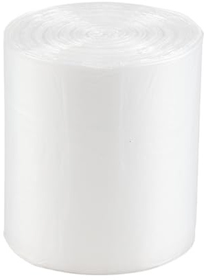 Haodehen 70 L Large Clear Recycling Bags, 95 Counts Bin Liners | Recycling Bin Bags