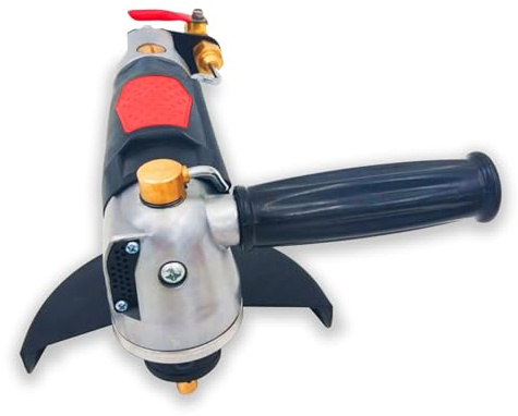 Herramienta de amoladora angular de aire, pulidora neumática húmeda de 5 pulgadas, velocidad libre de 9000 rpm, máquina tipo alimentación de agua para pulido de mármol y cerámica