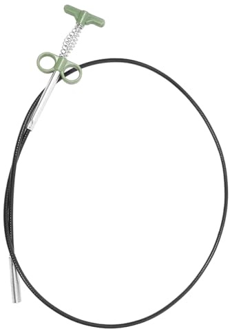 Baluue Déboucheur Canalisation Flexible avec Pince Inoxydable pour Évier Salle Bain Outil pour Éliminer Cheveux et Saletés Obstruant Siphon Lavabo