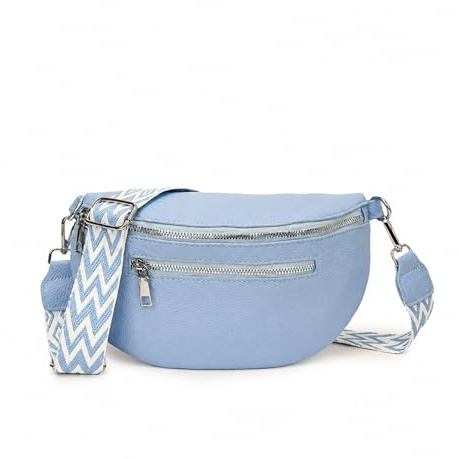 SoeUyd Sac a Main Femmes Bandoulieres, Sac Banane Femme, Noir Sac Bandoulière, Petit Sac a Main Femme Design Léger, Bretelles Réglables, Idéal pour Les Loisirs