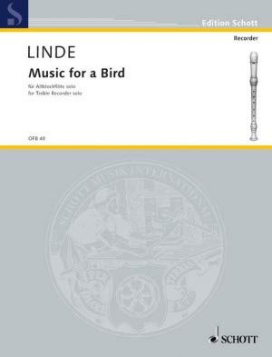 Music for a bird - FlA solo: treble recorder.