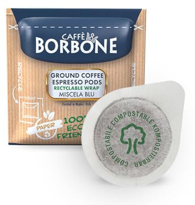 Caffè Borbone Cialda Compostabile, Miscela Blu - 150 Cialde - Sistema ESE
