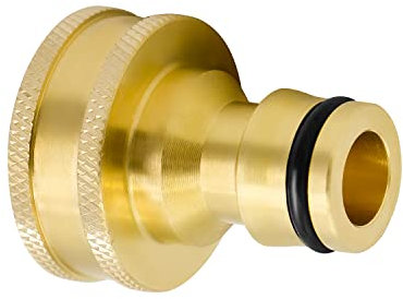 VARIOSAN Système d'emboîtement pour robinet avec filetage intérieur 13071, filetage intérieur 3/4, laiton poli.