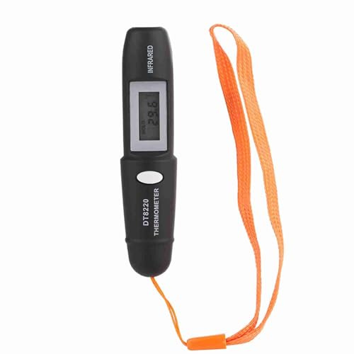 Jeffergarden Infrarot Mini Infrared Thermometer Berührungsloses Infrarot-Fieber Thermometer IR-Temperaturmess Digital LCD-Display Automatic Shut-Off für Kinder und Erwachsene gegen Fieber