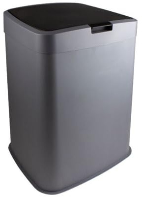 Sunware Delta Müllsackhalter - mit Haltering für Müllsack - 70 Liter - 45,5 x 39,5 x 57 cm - metall/schwarz