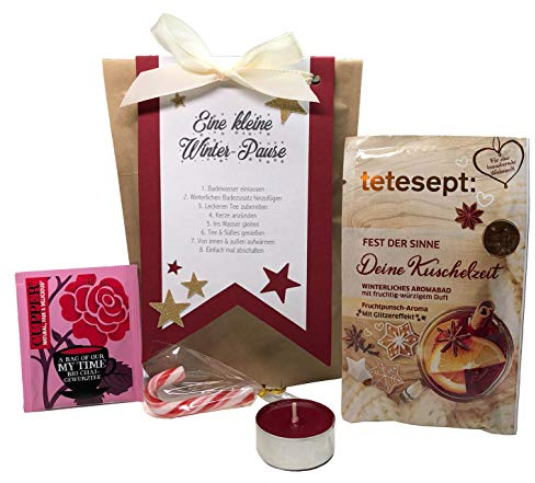 Tinkerella Eine kleine Winter-Pause Wellness-Set Geschenk-Set Mitbringsel Gastgeschenk Frauen