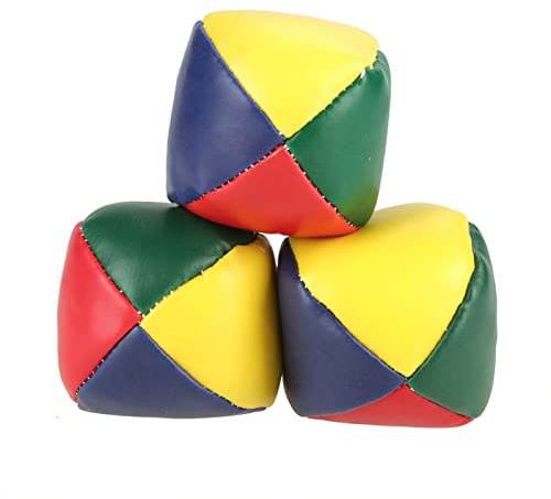 Demeras Jonglierb?lle-Set, 3-teiliges Set, Kinderspielzeug, weich, einfach Jonglierb?lle f¨¹r Kinder und Erwachsene