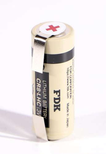 FDK CR8-LHC Lithium Batterie mit Lötfahne Hilumin U-Form