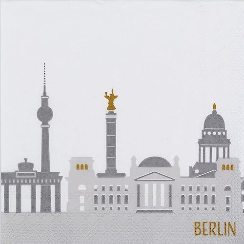 Räder Cocktailserviette Stadtsilhouette Berlin
