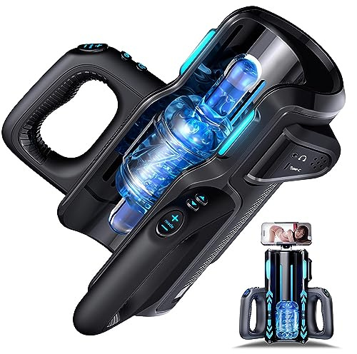 Elektrischer Masturbator Mann Handfrei Cup,3 Geschwindigkeiten, 10 Frequenzen,Audio-Interaktion,Sex Spielzeug Masturbieren Für Die Männer Taschenmuschi Masturbatoren