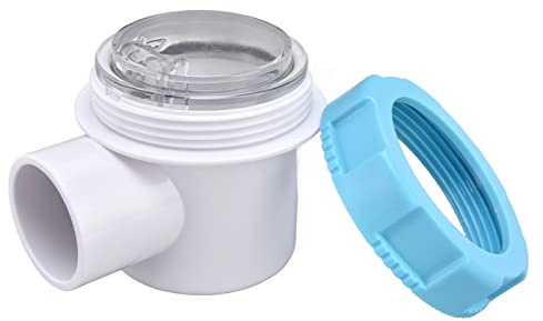 Clapet Anti-retour de Piscine Visible de 2 Pouces, Clapet Anti-retour D'eau de Remplacement, Accessoires Anti-retour Anti-retour pour Pompes de Piscine, Tuyau Unidirectionnel de
