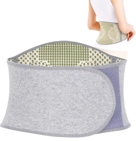 Beltify Tourmaline Slimming Elastic Waistband, Turmalin abnehmen elastische Taille, 2025 neue Turmalin Selbst-Heizung Taille Unterstützung Gürtel, Bauchweggürtel Fitness Gürtel Verstellbarer für Damen
