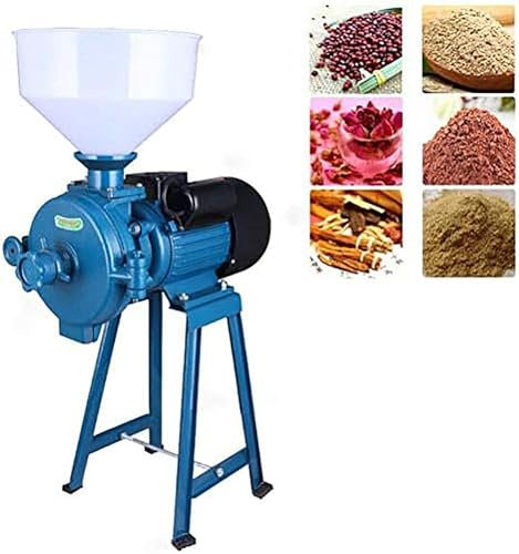 MYRTFK Molinillo de Granos portátil,1500W Molino Eléctrico,Arroz Maíz Grano Café Trigo Alimentación Molino Cereales Seco Húmedo