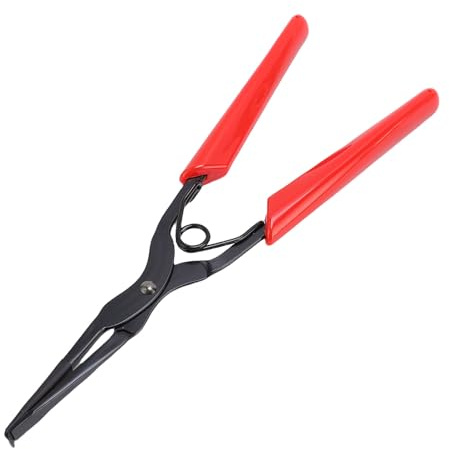 Yosoo Optical Fiber Pliers, Fiber Connector Insertion and Removal Tool, Stainless Steel Flange Clamp for SC LC Connectors, Non-Slip Grip, Long Nose Design for Accurate Performance