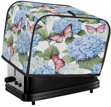 Copertura per tostapane a 2 fette, impermeabile, protettiva, in tessuto Oxford, per piccoli elettrodomestici da cucina, con tasca, per tostapane, forno, macchina da caffè e mixer