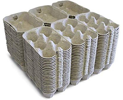 HAPPY CHICKENS NEW 462 X HALF DOZEN EGG BOXES FOR MEDIUM TO LARGE EGGS