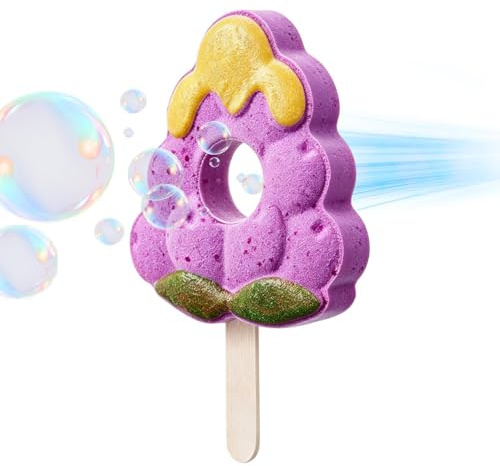 Palla da bagno per bambini - Giocattolo carino rilassante naturale a forma di | Lollipop Bath Balls Kids Fizzy Fun Cura della pelle per ragazzi e ragazze | Giocattolo per il bagno della vasca da bagno