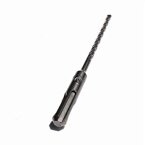 SDS Plus Hammer Drill Bits, Masonry Drill Bit 5-16mm 150mm Alloy Tip SDS Plus Round Shank Concrete Brick Wall Marble(6.5mm)
