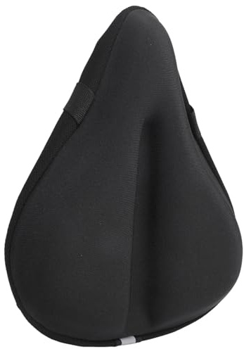 Generic Copribici con Strato in Silicone Antiscivolo – Cuscino per Sella per Bici da Montagna, da Strada e da Palestra – Imbottitura Ispessita Ammortizzante
