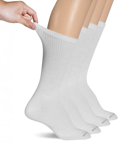 Dr. Scholl's Women's Diabetic & Circulatory Non-Binding Flat-Knit Socks