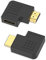 VCE Right Angle HDMI Adapter 90 Degree and 270 Degree Flat, Male to Female HDMI 2.0 Connector for 4K & 3D, Wall Mounted TV/Laptop/Roku Stick, 2PCS (1 Pair)