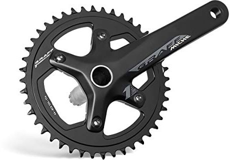 MICHE Graff ONE 172,5 44d Box-Kurbelgarnitur Fahrrad Ritzel, Schwarz, Einheitsgröße