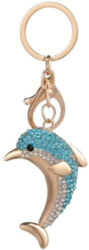 BESPORTBLE Niedlichen Delphin Schlüsselanhänger: AutoschlüSselanhäNger Handtasche Tasche Anhänger Dekoration Hängende Keychain Zubehör Für Alltag Party Gefälligkeiten Geschenkideen