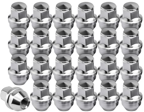 24PCS M14x1.5 Lug Nuts OEM for 2015-2024 F150 Expedition Navigator Factory Stock Aluminum 14x1.5 Wheel Nuts