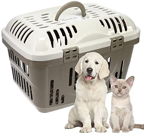 Transportbox Katze Oben Öffnen Stressfrei Dachöffnung Katzentransportbox Hunde Katzen Tiertransportbox Transport Box Katzenbox Transportbox Kaninchen