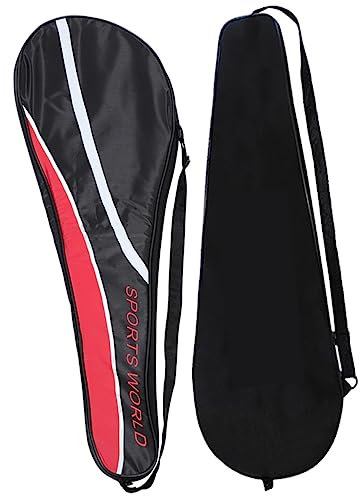 Alipis Badmintonschlägertasche Tragbar Oxford Stoff 2 Stück Mit Reißverschluss Für Badminton Und Tennis Sporttasche Für Außenbereich