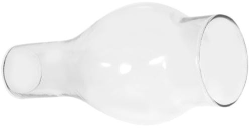 BESTonZON Glasschirm einer Petroleumlampe Lampenschirm Glas Hurrikan-Lampenglobus Lampenöl Lampenschirm einer Öllaterne Jahrgang Brenner Windschutzscheibe Öllampe l555 Schornsteinlichter