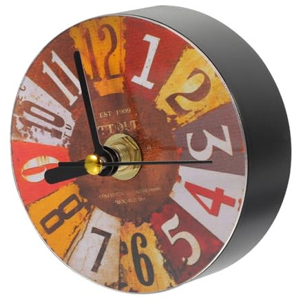 Amosfun 2St Magnet für Kühlschrankuhren Kühlschrank Uhr Nachrichtenaufkleber-Kühlschrankmagnete kühlschrankaufkleber kühlschrank Magnete Kühlschrank-Uhr-Magnet Aufkleber für kühlschränke