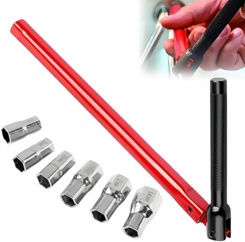 PRITOK Llave de tuerca de grifo, llave de acero de calidad de acero, alicates de 8 – 13 mm, llave de grifo, juego de llaves de tuerca, herramienta de montaje