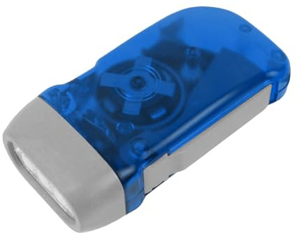 syayw Lampe De Poche À Manivelle, Lampe De Poche LED De Randonnée,Lampe Torche Étanche À Manivelle,Lampe Torche De Camping Portable, Lampe Torche Ergonomique Pour Voyage, Aventure