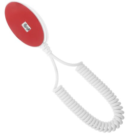 DOITOOL 4pcs Remote Control Tether Leash Retractable Cable Self Adhesive Hook for Cellphone Tv Remote Control Phone Tablet