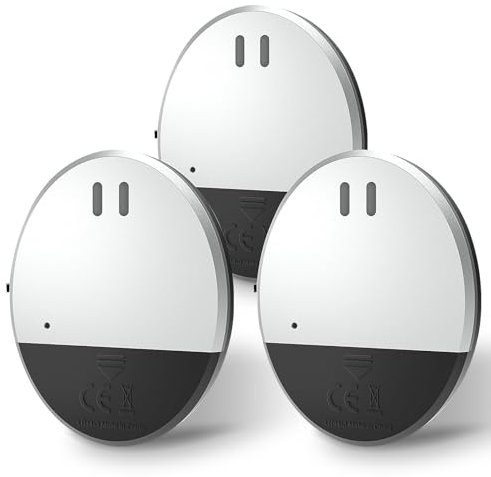Window Alarm Door Alarm Burglary Protection 130 dB Pack of 3 Glass Break Detector Door Window Alarm System Glass Break Sensor for Home, Children, Hotel, Garage