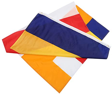 UKCOCO 1pezzi Bandiere Buddiste Poliestere Decorativa Per Decorazioni Preghiera e Attività Spirituali Adatta Per Ed Esterni Colori Vivaci Per Atmosfera