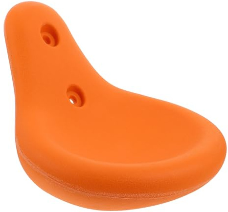 Gatuida Planche à Bascule pour Garçon Et Filles Orange Siège Balançoire en Plastique Résistant Aux Chocs Assise Ergonomique Accessoire Remplacement Extérieur pour Aire De Jeux Et Jardin