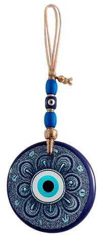 Amuleto Pared Colgante de Ojo Turco Mal de Ojo para Buena Suerte y Protección en casa Amuletos de la Suerte y Proteccion (Ojo Turco Mandala)