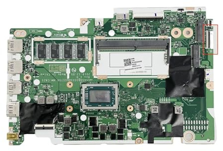 Carte Mère NM-C821 for Lenovo, Compatible avec IdeaPad 3 17ADA05, Carte Mère for Ordinateur Portable avec Processeur 3050U R3 R5 R7, RAM 4 Go, Composants Informatiques(R5-3500U RAM-4GB)