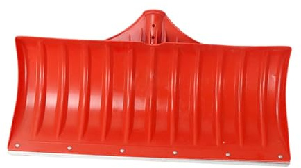KiBcsLic Testa Pala Neve Scopa Invernale Paletta Spalaneve Multiuso Materiale PP Forte Adatta per Giardino Abitazione, Rosso