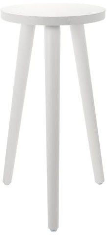 Abaodam Supporto per Piante in Legno Massello, Portafiori da Interno ed Esterno Mensola Resistente, Tavolino per Vaso di Fiori da Balcone e Giardino, Diametro 20 Cm Altezza 42 Cm,