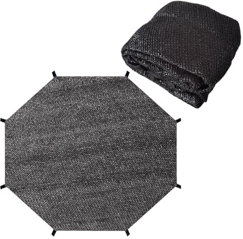 Cubierta de tienda de campaña para cama elástica, cubierta para trampolín, herramienta de protección multifuncional para de cumpleaños, picnics, patios traseros y eventos comunitarios