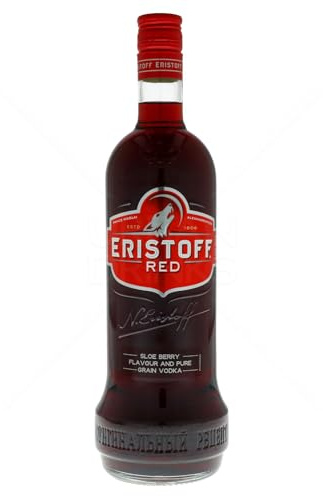 Eristoff 15929 Red Sloe Berry Vodka 1 L