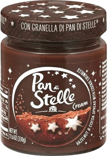 Pan di Stelle Crema Spalmabile di Cacao, Nocciole e Granella di Biscotto, 330g