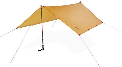 MSR Unisex-Adult MS-10828 Campingblatt Thru-Hiker 100 Wing V2, gul