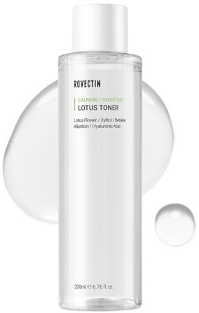 [Rovectin] Clean Lotus Wasserkalming Toner - Extra Calming Toner für Beruhigung und Hydratisierung (200 ml)