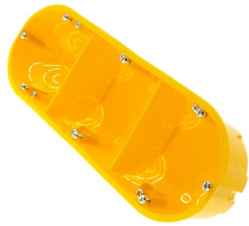 CableMarkt - Rechteckige Einbaudose 215x74 mm