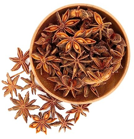 Ekologisk stjärnanis från kontrollerad ekologisk odling (Illicium verum), frukt, hela (45080) (1000 g)